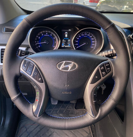 Direksiyon Kılıfı Hyundai Elantra -i30 2011-2015 Spor desen