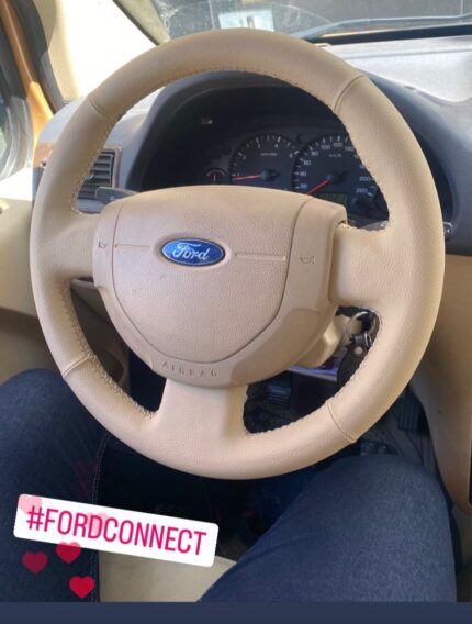 Direksiyon Kılıfı Ford Connect 2007 - 2008 Bej Renk Komple